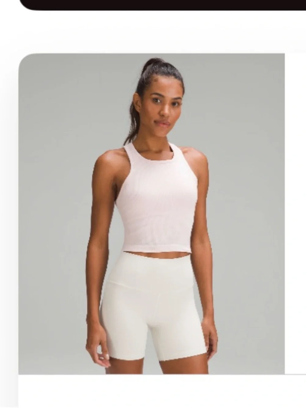 Lululemon Ebb to Street Cropped Racerback
Tank Top - Picture 2 of 10